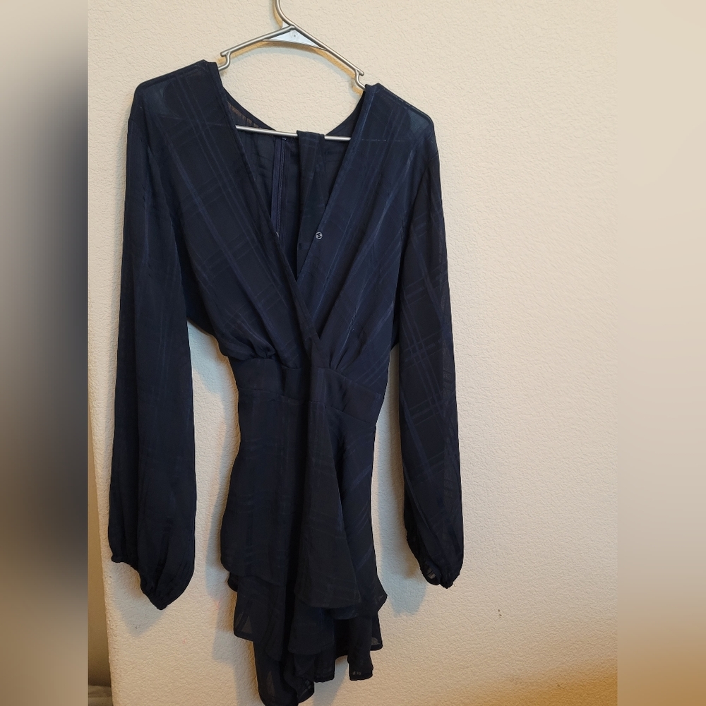 Blue romper size xxl